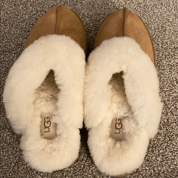Women's Disquette Ugg Slippers in Chestnut Size 7 - Picture 10 of 12